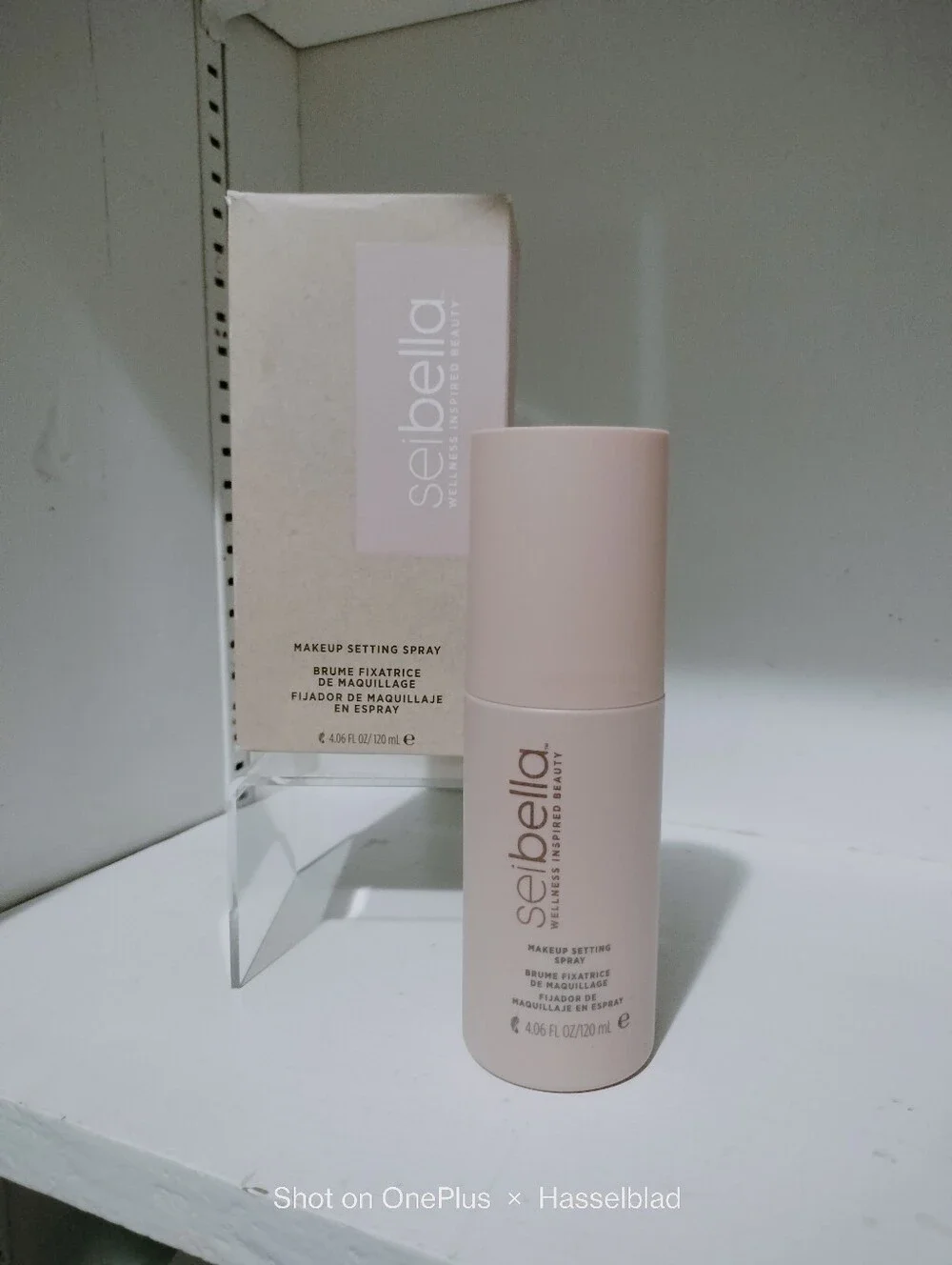 Seibella Makeup Setting Spray — Soft Pink Longwear Hold